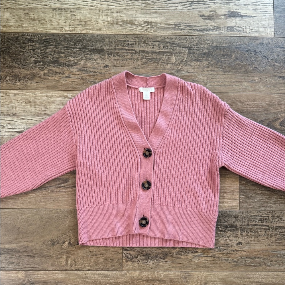 H&M Pink Cardigan